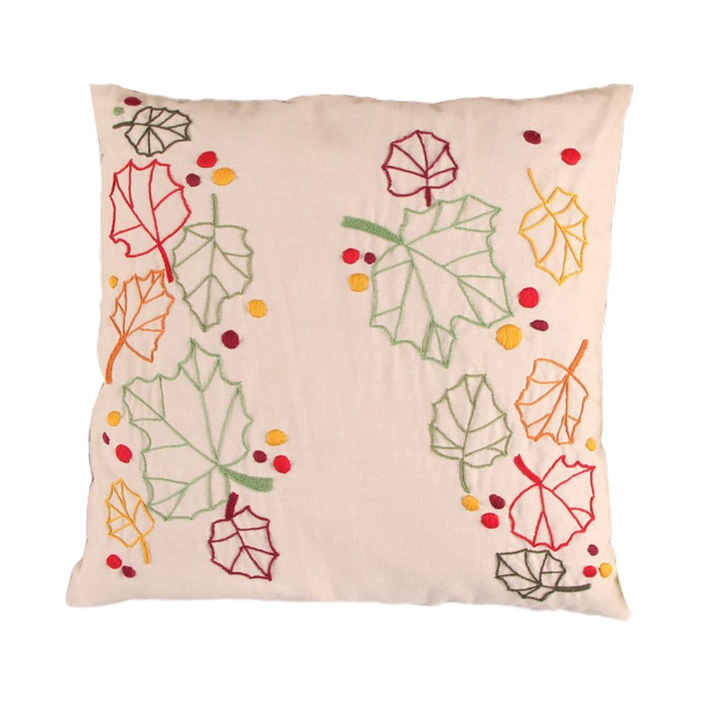 DIY Embroidery Kit Pillow Case Handmade For Beginners