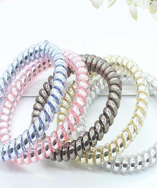 Hộp 10 dây cột tóc lò xo chất liệu phục hồi siêu tốt size nhỏ COT99n