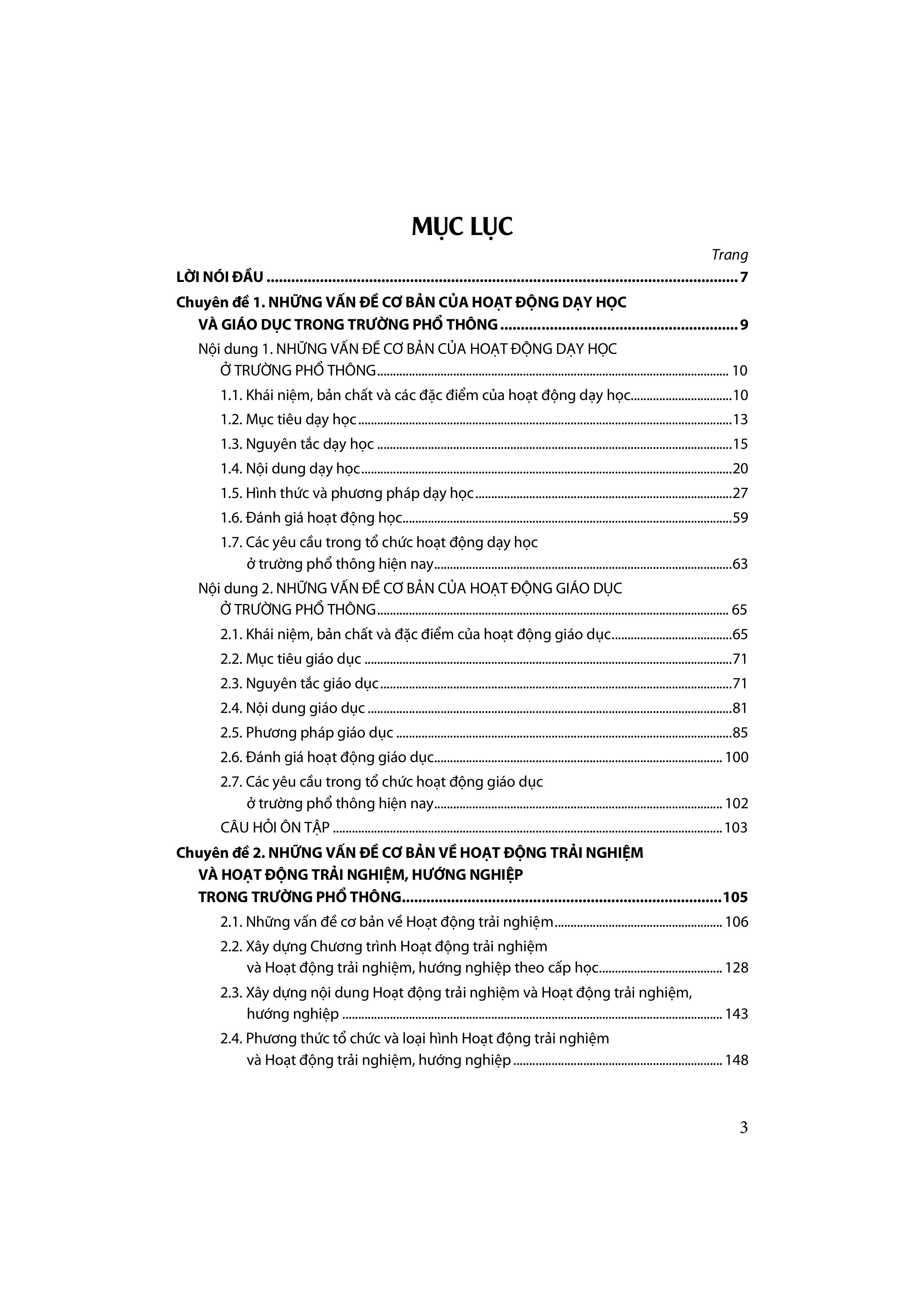 Sách - Tài liệu bồi dưỡng năng lực tổ chức Hoạt động trải nghiệm và Hoạt động trải nghiệm, hướng nghiệp cho giáo viên phổ thông - ảnh 3
