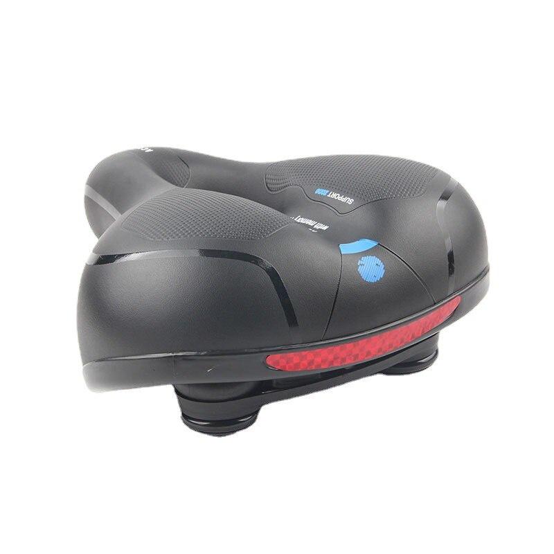 Bicycle Saddle Anti Slip & Sun Road Bike Saddle Accessories Shock Absorber Widen Big Butt Cycling Bike Seat