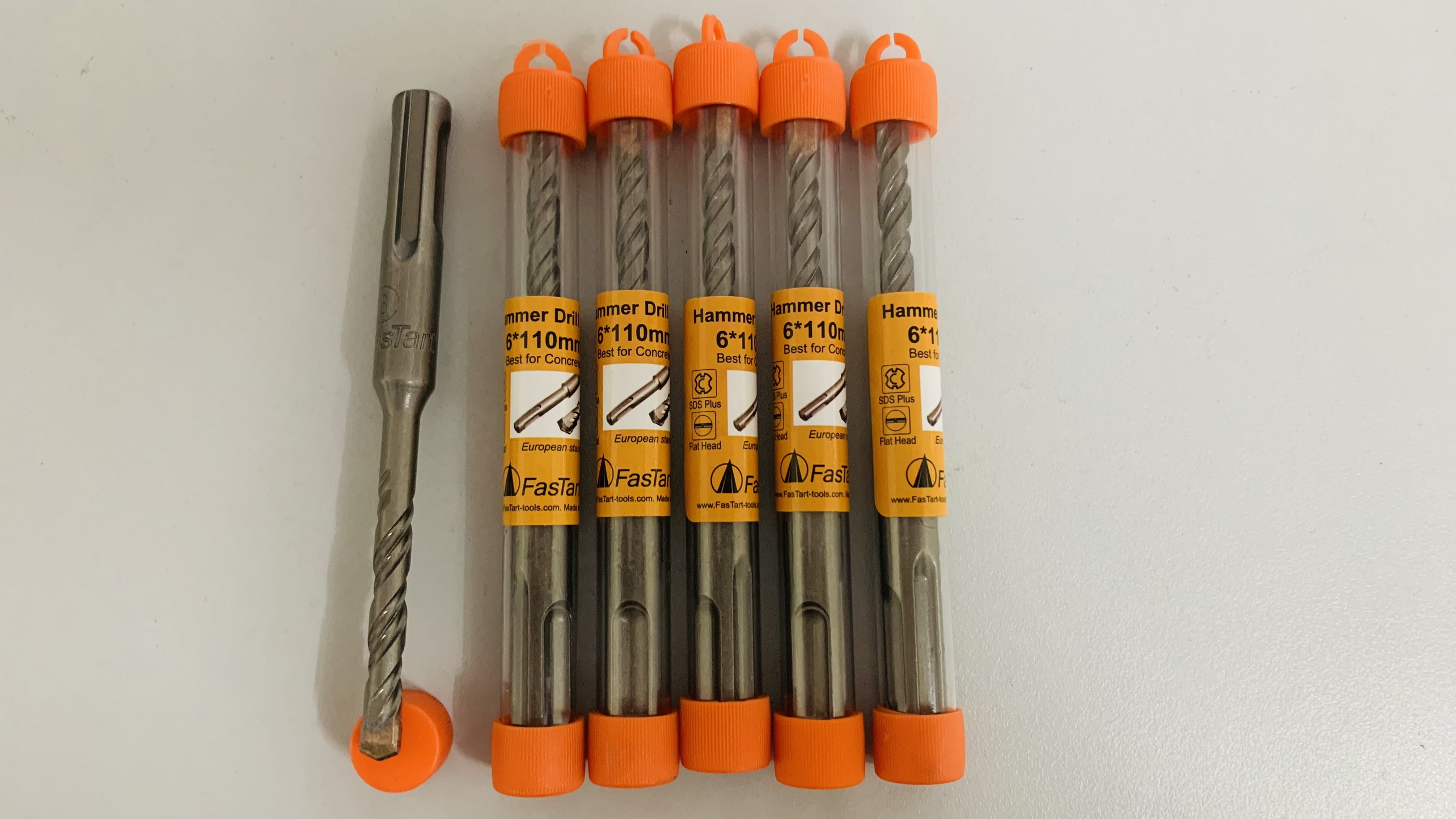 Mũi khoan bê tông hai cạnh 6 đến 25 ly cao cấp FasTart