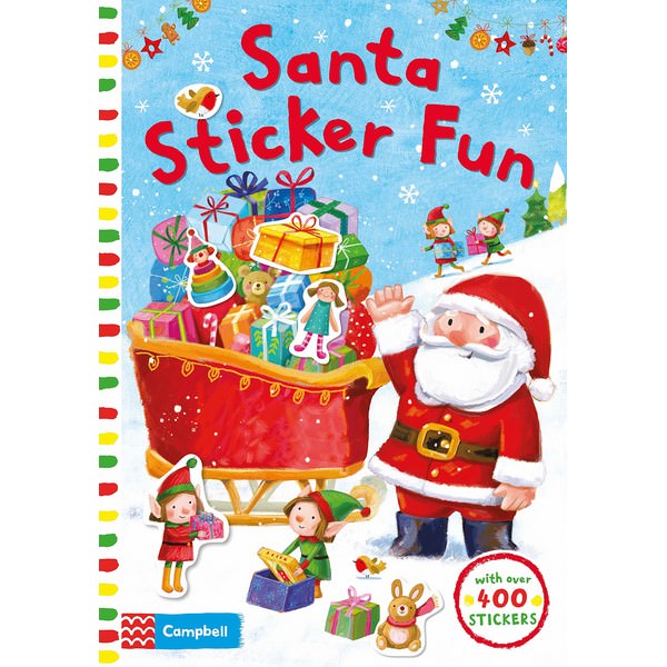 Santa Sticker Fun (Christmas books)