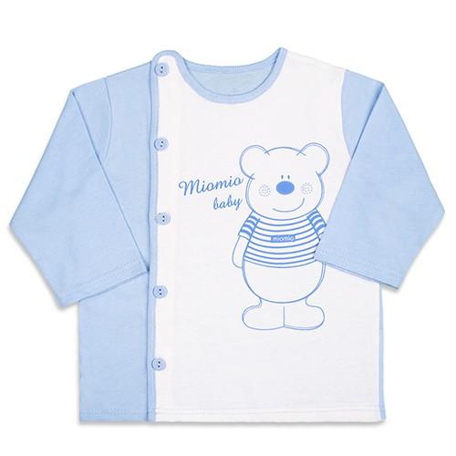Áo bác sĩ tay dài Teddy Trắng-Miomio