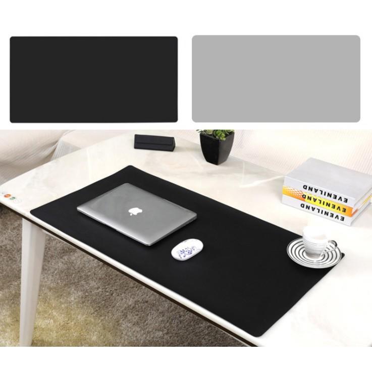 Tấm Lót Bàn Làm Việc DeskPad Bằng Da Size Lớn 120x60, 120x50, 100x50..Kiêm Thảm Bàn Di Chuột Cỡ Lớn