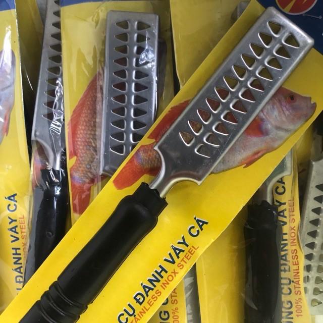 Dụng Cụ Đánh Vảy Cá, Nạo Dừa Inox Siêu Tiện Ích Nhà Bếp
