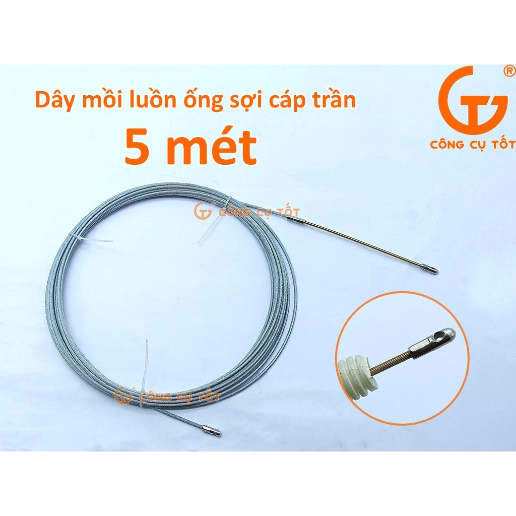 Dây mồi luồn ống sợi cáp trần 5m