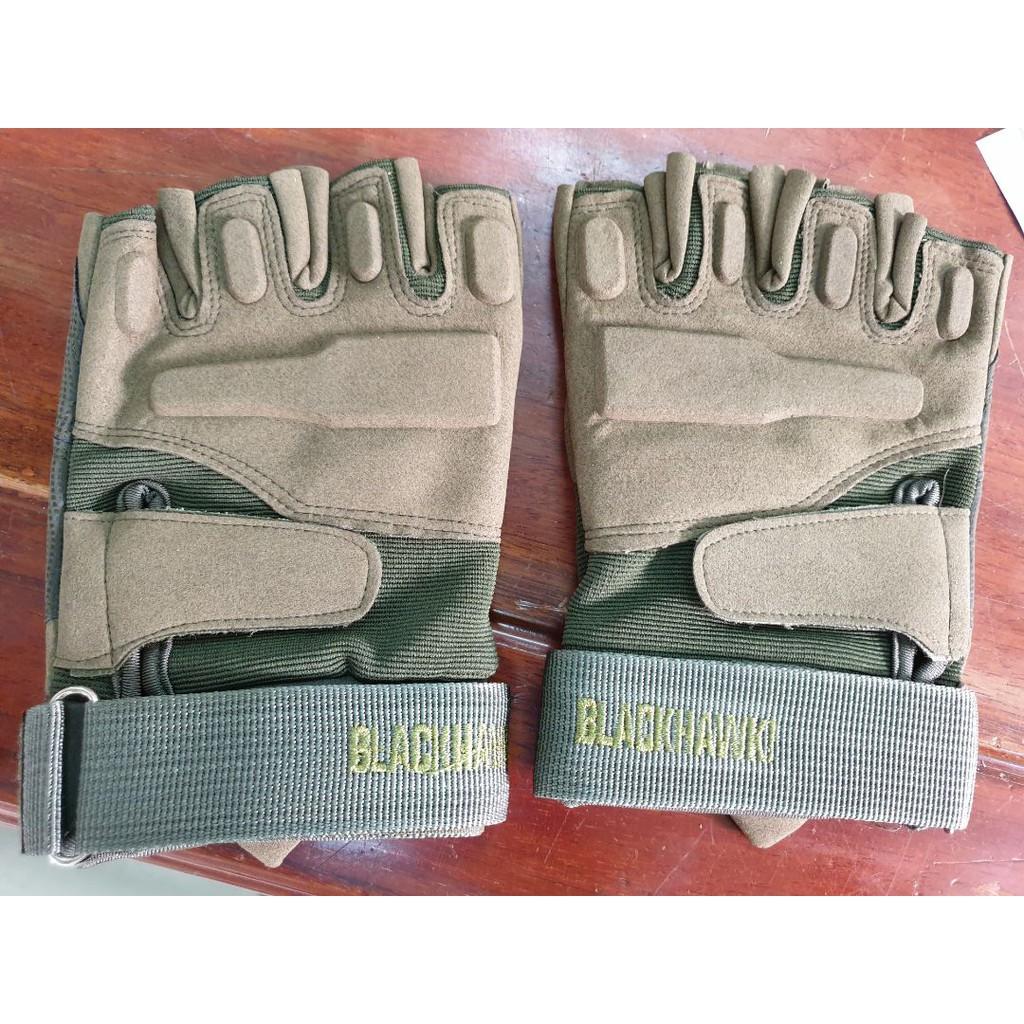 Găng tay, bao tay tập GYM, phượt thủ chuyên dụng cho nam và nữ - Đen XL