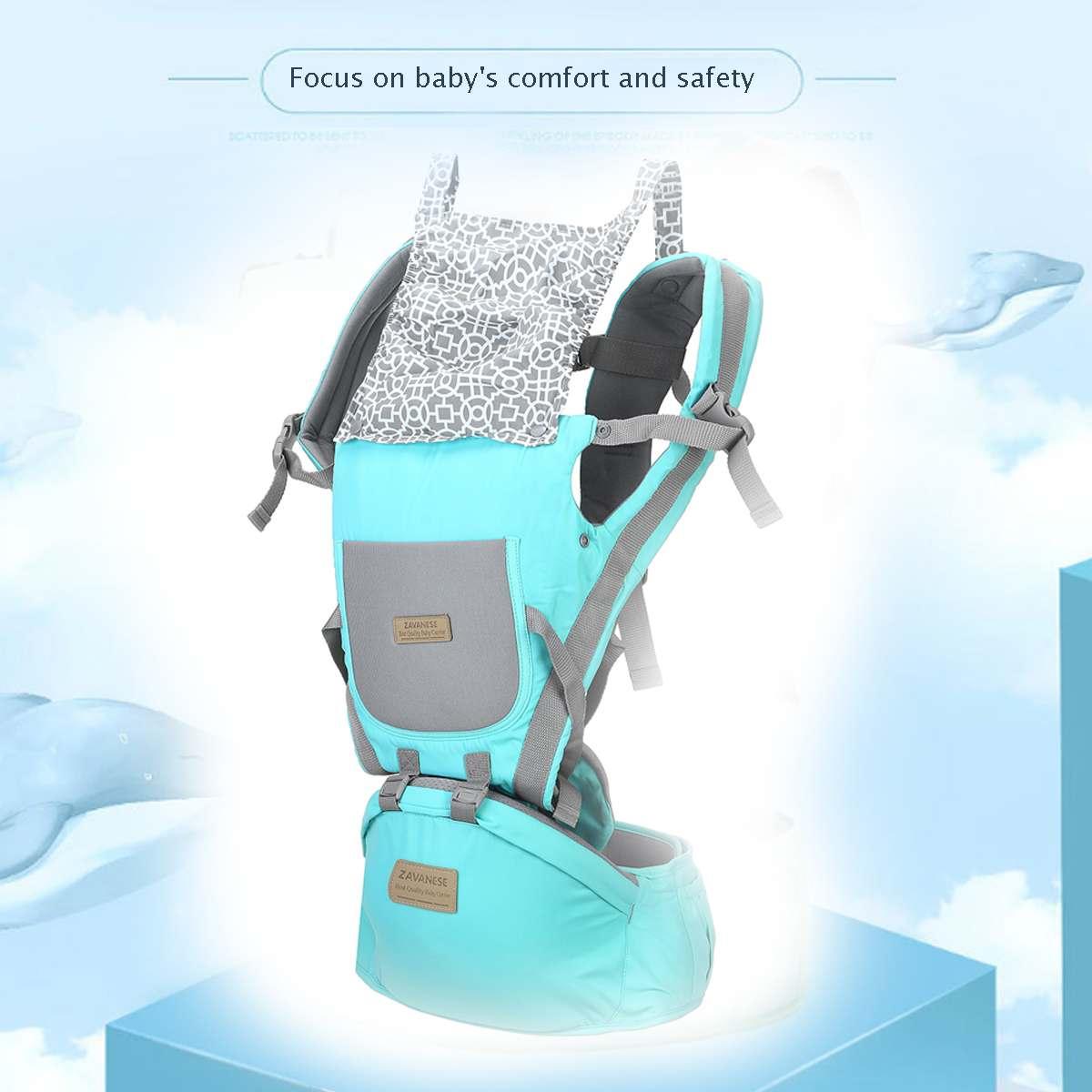 Mới 0-36 Công Thái Học Cho Bé Sử Dụng Cách Trẻ Sơ Sinh Hipseat Carrier Mặt Trước Công Thái Kangaroo Quấn Bé Sling du Lịch