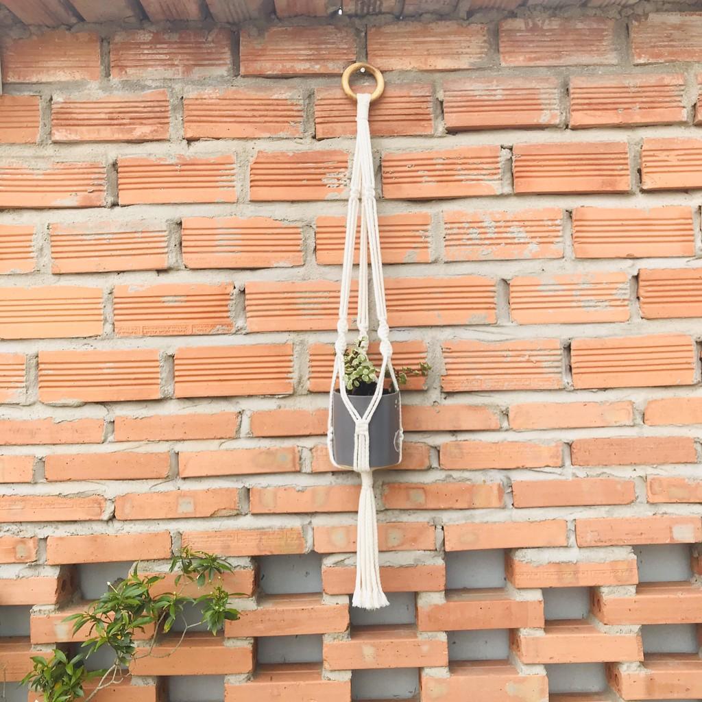 Dây treo chậu cây Macrame