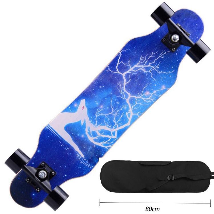 Ván Trượt Dài Thể Thao Mặt Nhám Cỡ Lớn 80cm LongBoard Hiện Đại tặng kèm túi