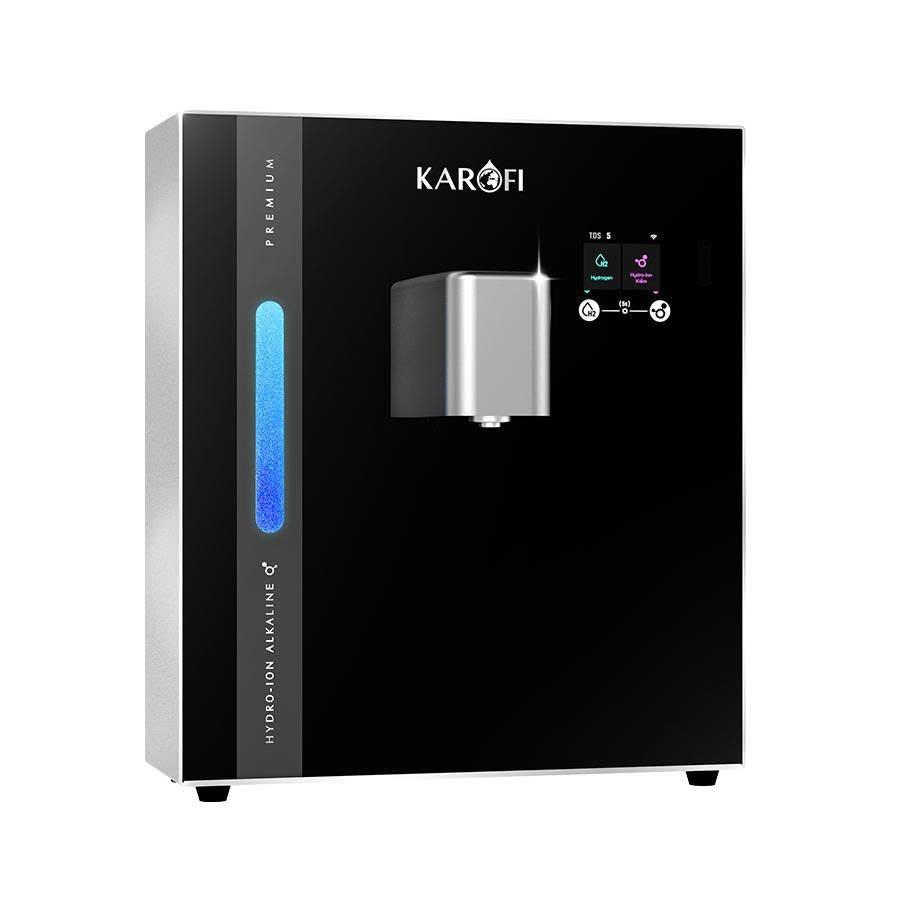 Máy chuyển đổi Hydro-ion kiềm Karofi KAE-S16 - 2 Điện cực Titan phủ Bạch Kim - Công nghệ AioTec - Hàng Chính Hãng