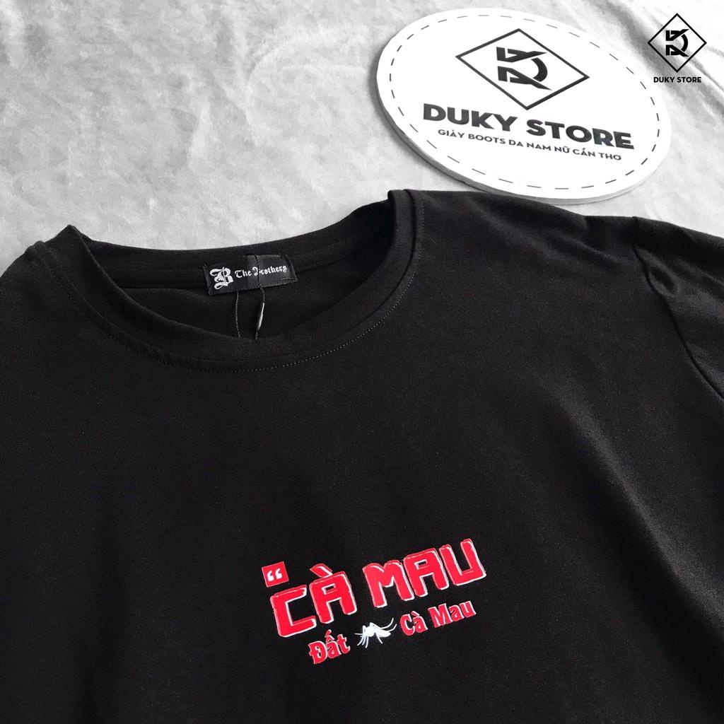 Áo thun Local Brand unisex in hình Cà Mau chất liệu cotton cao cấp - Duky Store
