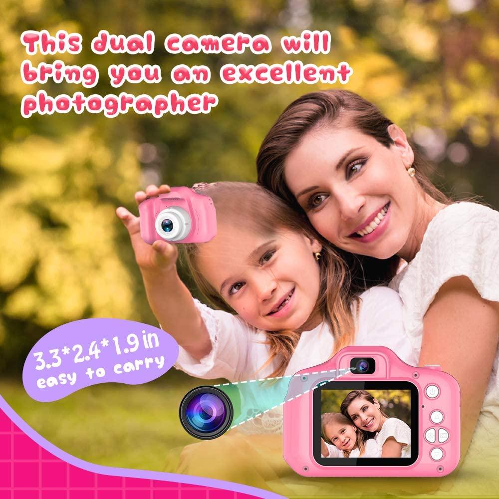 Camera trẻ em, Đồ chơi di động video kỹ thuật số cho cậu bé 32 tuổi với thẻ SD 32 GB