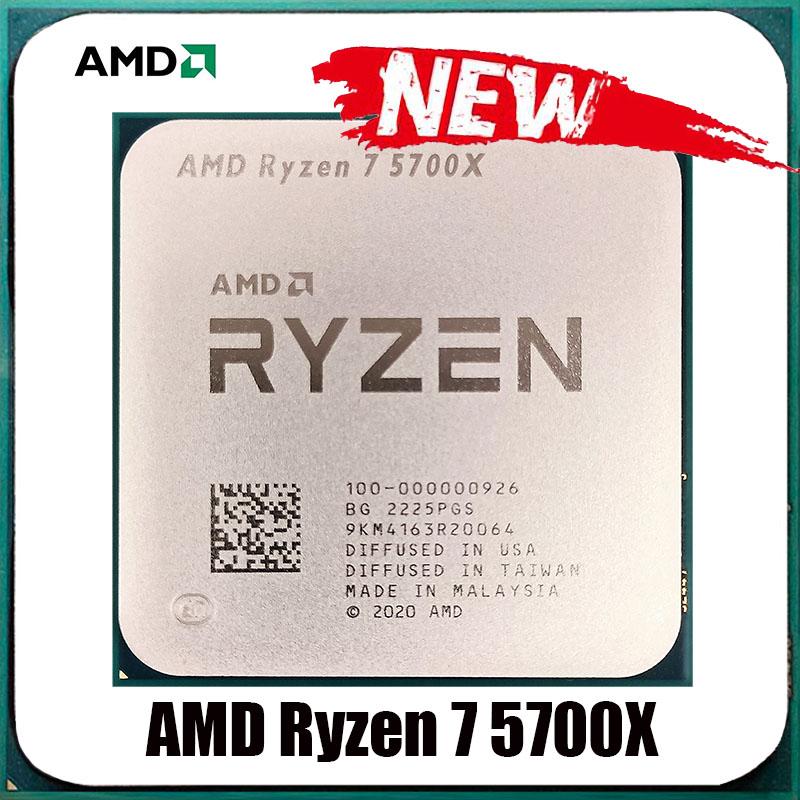 Amd Ryzen mới 7 5700X R7 5700X CPU Gigabyte X570 Gaming x Pillet Short Pillet AM4 Tất cả đều mới nhưng không có tủ lạnh
