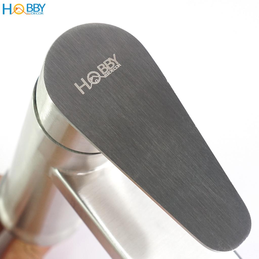 Vòi xả chậu rửa mặt lavabo lạnh Inox 304 Hobby Home Decor LBL5
