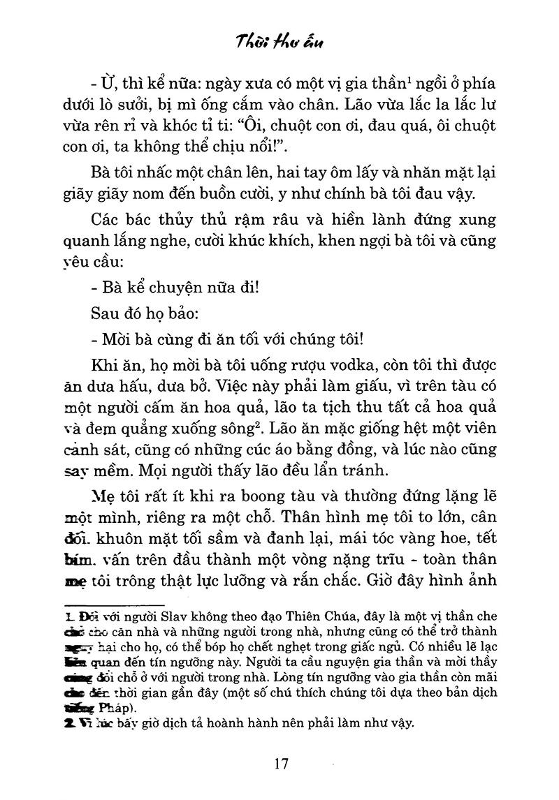 Sách Thời Thơ Ấu (Tái Bản)