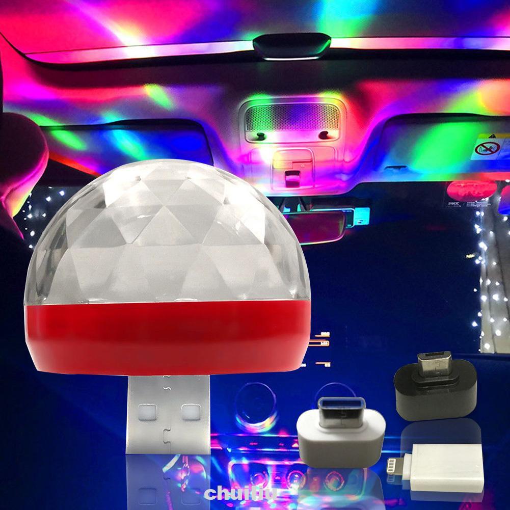 Máy Chiếu Đèn Led Nhiều Màu Trang Trí Xe Hơi