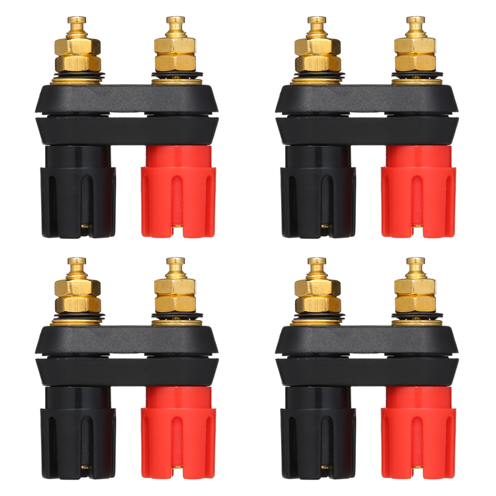 Bộ Điều Hợp Phích Cắm Loa 4mm Có Đầu Nối Phích Chuối Và Phích Cắm Chéo Đèn Lồng