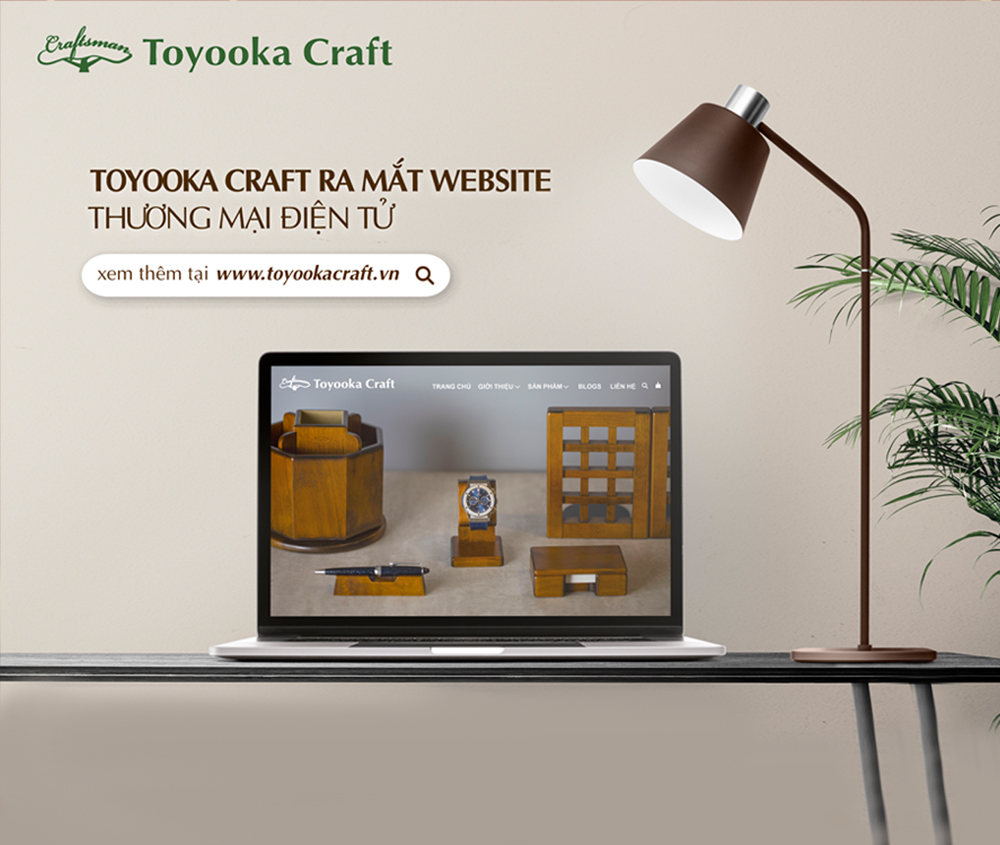 Giá Gỗ Chèn Sách Để Bàn TOYOOKA CRAFT, Phụ Kiện Gỗ Cao Cấp, Thiết Kế Sang Trọng, Tinh Tế - SC07