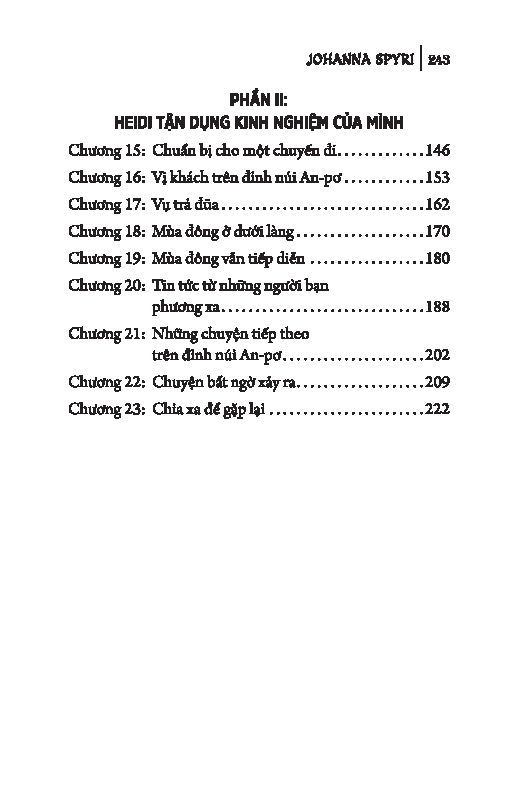 Sách Heidi (Bìa Mềm)