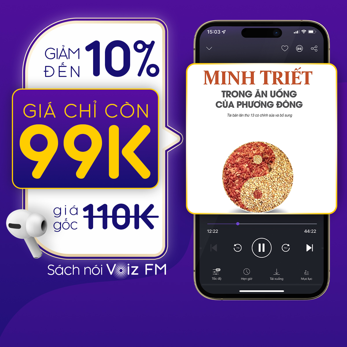 Voiz FM - Voucher nghe Sách Nói