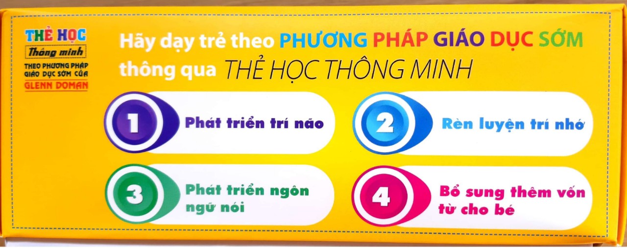 Bộ Thẻ Học Thông Minh (Flash card) 16 Chủ Đề (416 Thẻ) - Kích thích phát triển não bộ cho trẻ