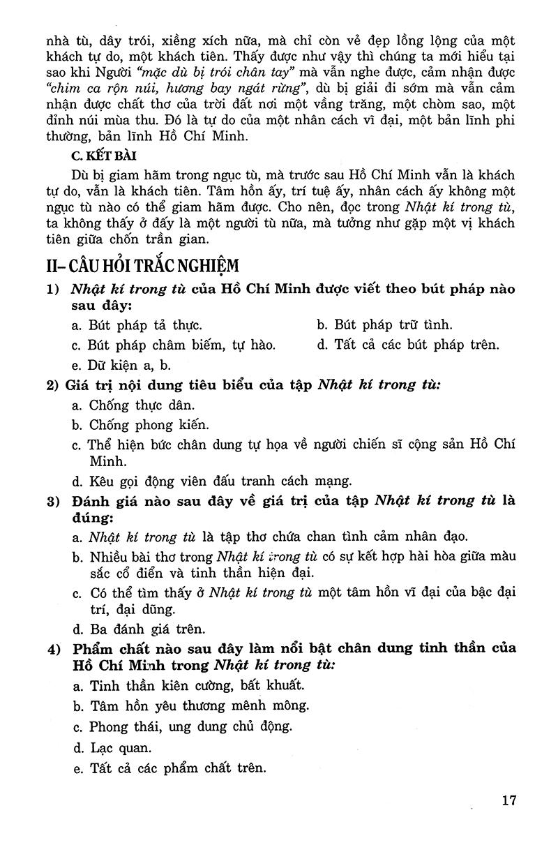 Sách Ôn Tập Luyện Thi Trắc Nghiệm THPTQG 2019 - Môn Văn
