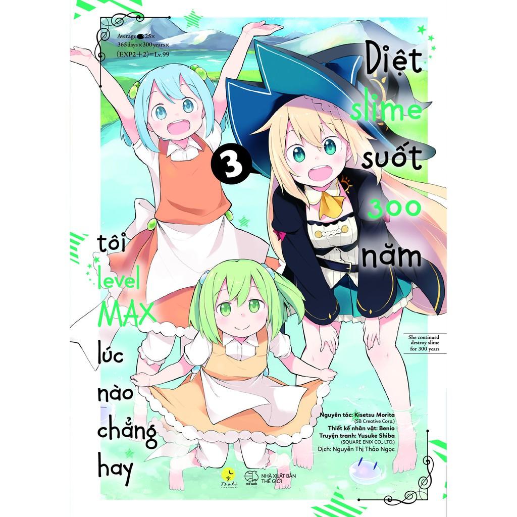 Sách  [Manga] Diệt Slime Suốt 300 Năm, Tôi Levelmax Lúc Nào Chẳng Hay (Tập 3) - Skybooks - BẢN QUYỀN