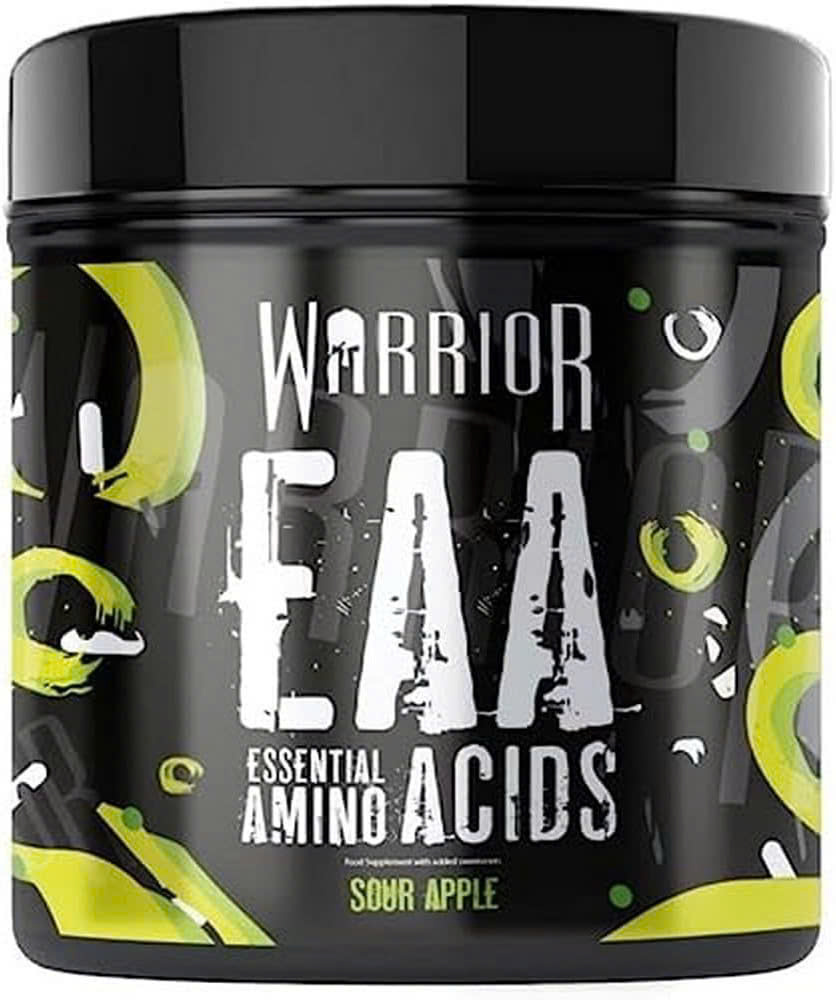 Warrior EAA Essential Amino Acids (30 Lần dùng) - Intra Workout, Chứa EAAS Phục Hồi Cơ, Hỗ Trợ Tập Luyện