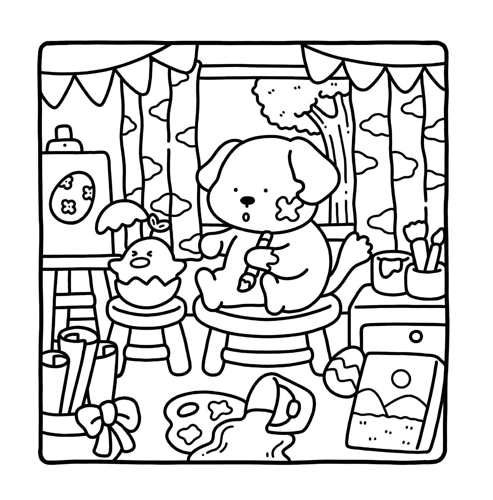 Sách - Tô Màu Coco Wyo - Những Niềm Vui Nhỏ Bé