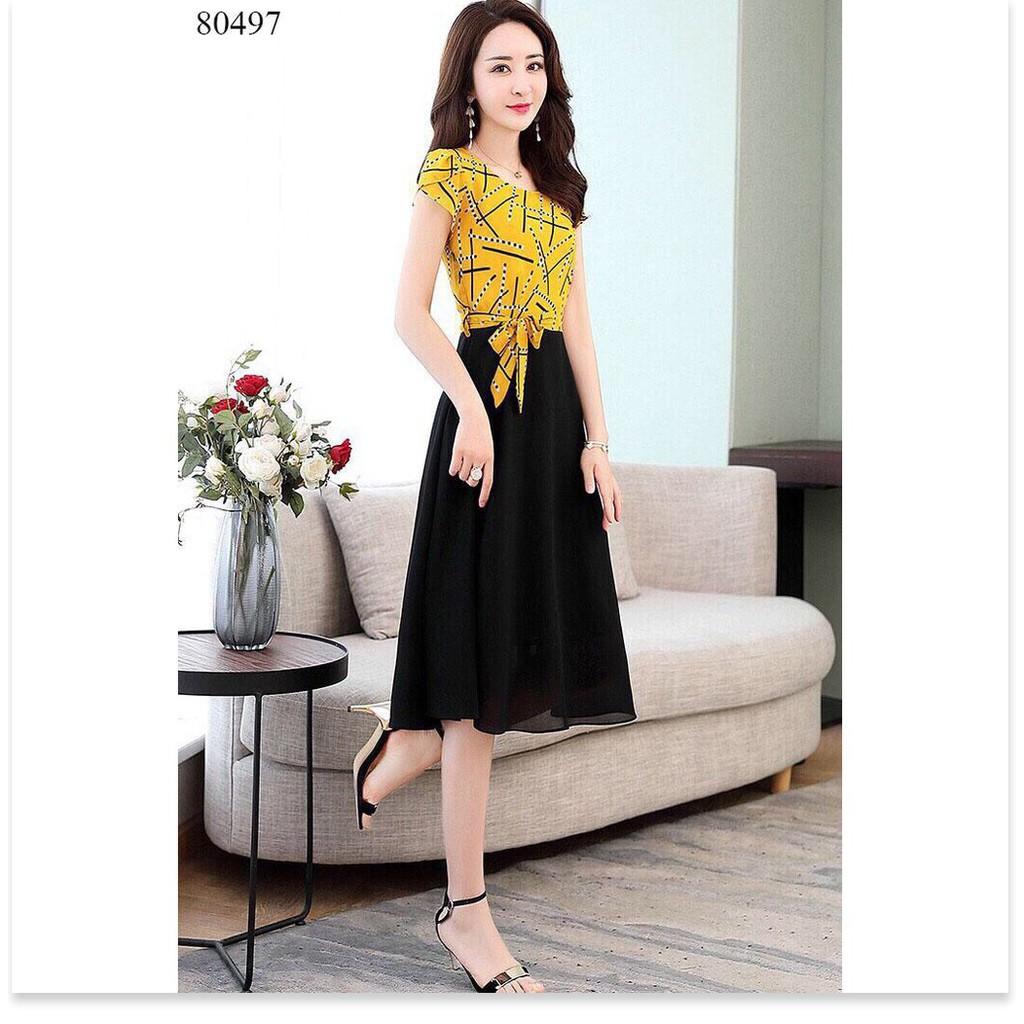Đầm voan lụa hàng thiết kế