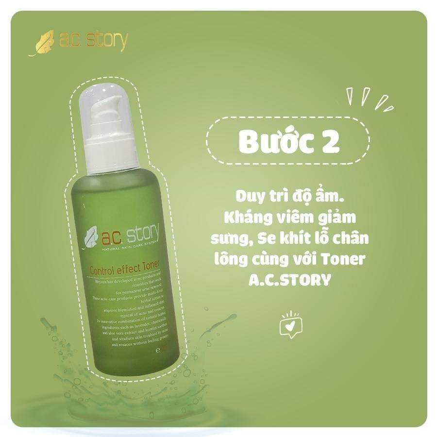 Nước Hoa Hồng A.C.Story Control Effect Toner