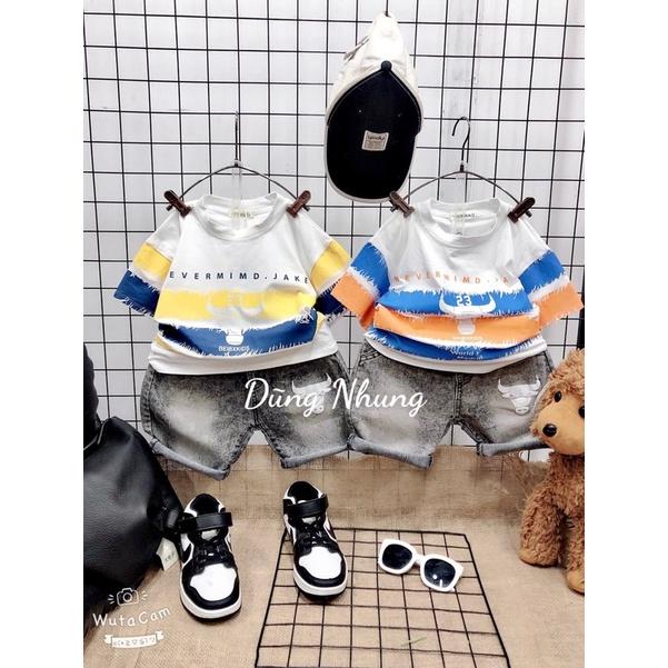 Set jean + áo thun siêu ngầu 20-30kg