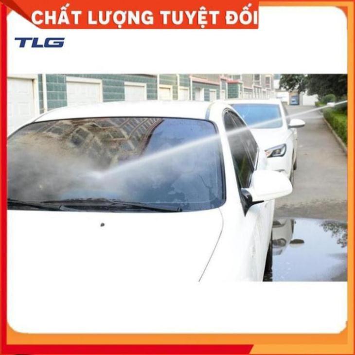 Bộ dây và vòi xịt rửa xe tưới cây tăng áp 3-5m (cút nhựa nối nhựa đen) 206817