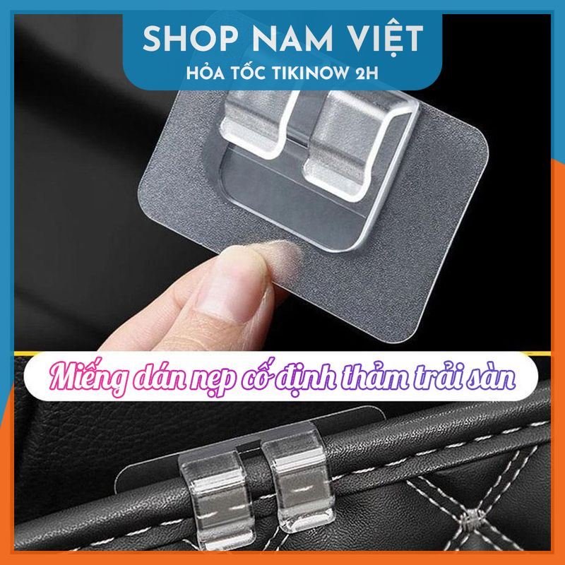 Miếng Dán Nẹp Cố Định Thảm Trải Sàn Oto