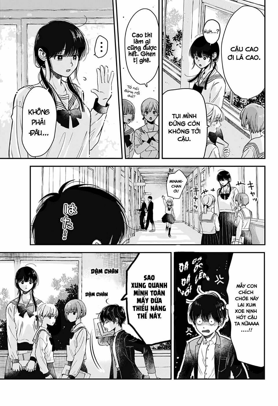 cậu ấy chỉ hơi cao... và bình thường... chapter 1 6