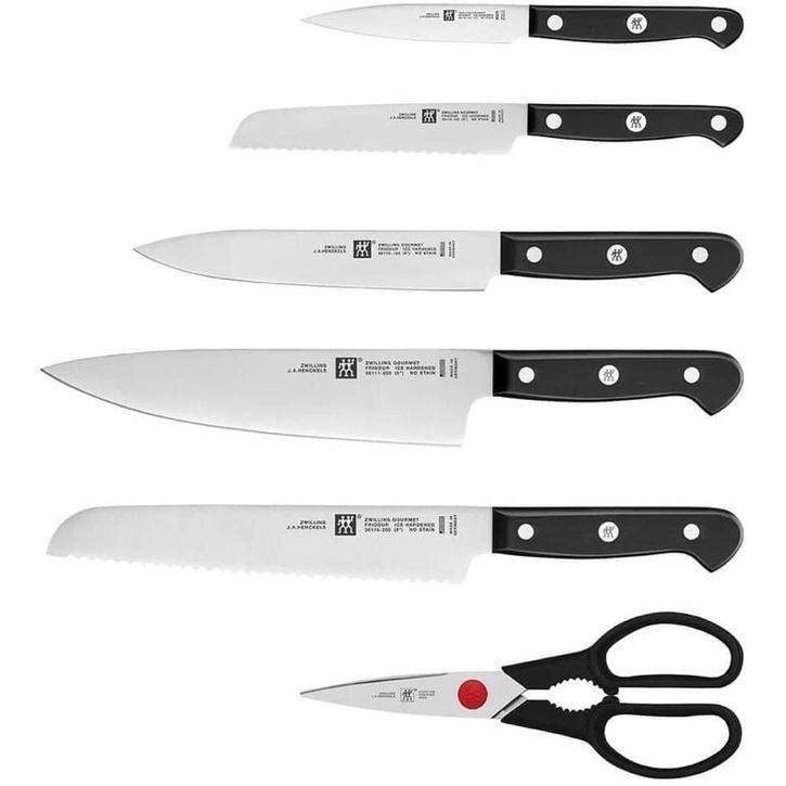 Bộ dao Zwilling Gourmet 7 món tự mài