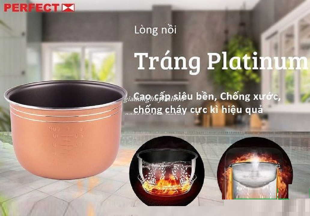 Nồi Cơm Tách Đường Perfect PF-RC869 (5 Lít) - Hàng Chính Hãng