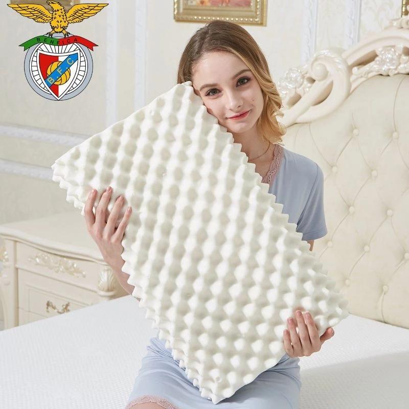Gối Cao Su Non Gối Massage Cho Ngủ Chỉnh Hình Gối Kussens Oreiller Almohada Cổ Tử Cung Poduszkap Nhớ Gối