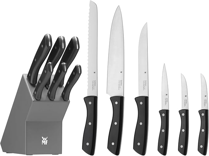 Bộ dao WMF Knife Block with Knife Set 7 Pieces kèm giá để dao Hàng chính hãng