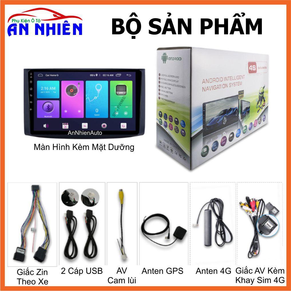 Màn Hình 9 inch Cho Xe AVEO, GENTRA, CAPTIVA -Đầu DVD Android Tiếng Việt Kèm Mặt Dưỡng Giắc Xe AVEO, CAPTIVA