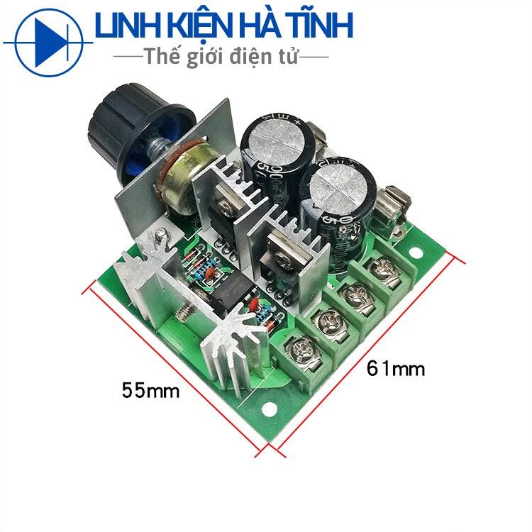 Mạch điều khiển tốc độ động cơ DC Mạch điều khiển tốc độ pwm DC12V-DC40V 400W