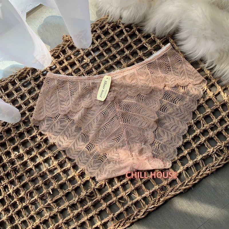 Quần lót nữ ren thái sexy mềm mại xuyên thấu gợi cảm quyến rũ thoáng mát dễ chịu