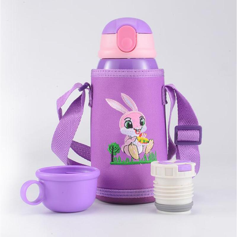 Trẻ Em Kawaii Cốc Bình Giữ Nhiệt Inox Di Động Hoạt Hình Cách Nhiệt Cốc Thuỷ Cung Bình Bình Nước Dễ Thương Cho Trẻ Em Quà Tặng