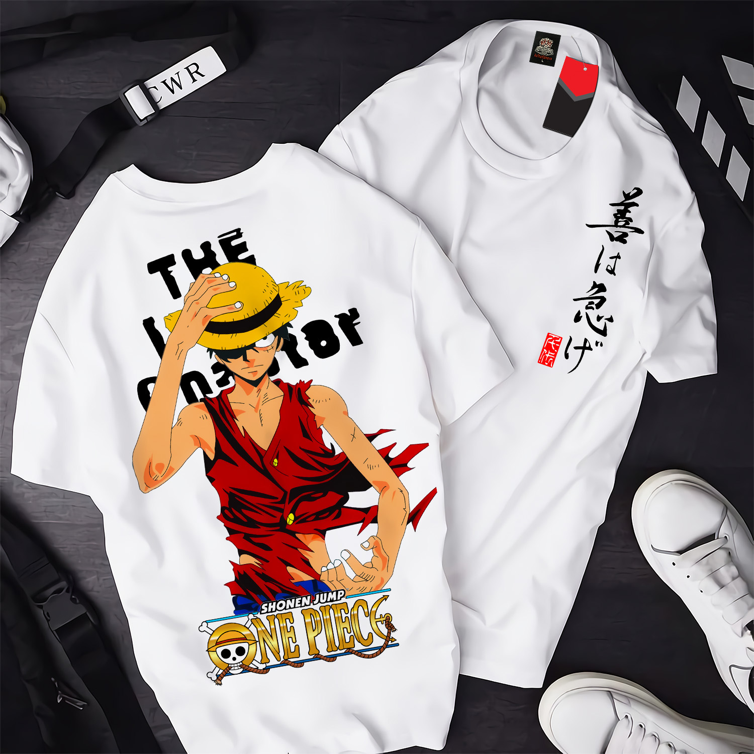 Áo One Piece Luffy ATT-06, Áo thun Anime Manga One Piece Monkey D. Luffy Unisex Nam Nữ