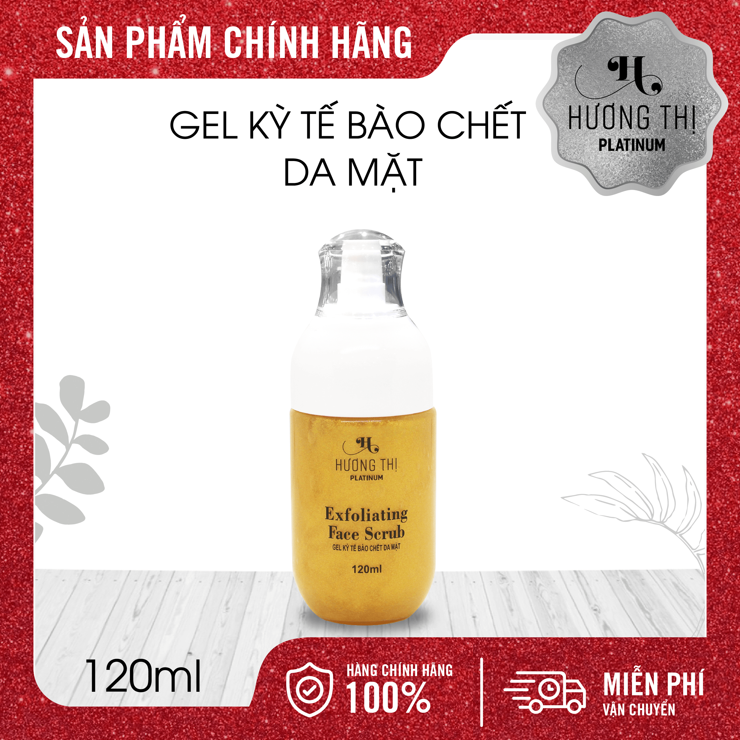 Gel Kỳ Tế Bào Chết Da Mặt Hương Thị 120ml