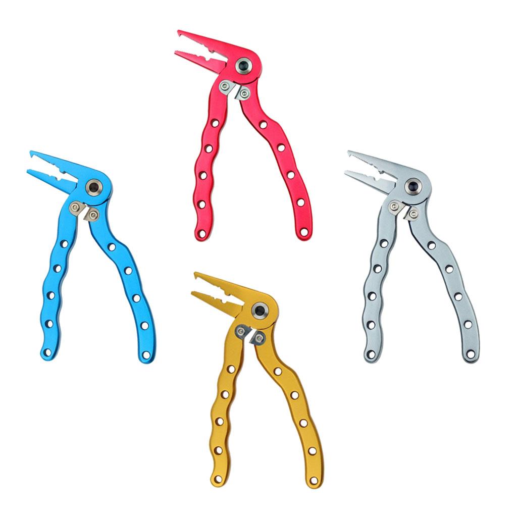 Multifunctional Fishing Plier Hook Remover Steel Wire Line Cutter