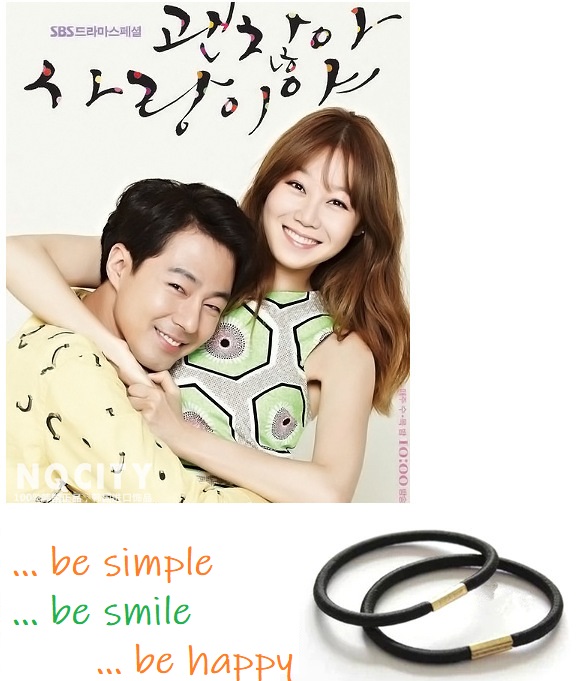Combo 05 Dây buộc tóc nẹp vàng, kiểu Hàn Quốc, bền, co giãn cực tốt, dễ thương Kèm vòng tay chỉ đỏ may mắn Thailand