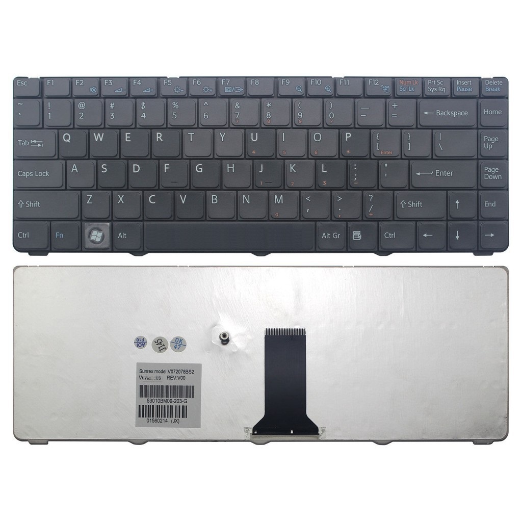 Bàn phím dành cho Laptop Sony VAIO VGN-NR Series