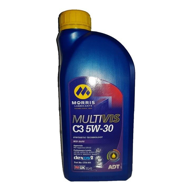 COMBO 6L nhớt dexos2 xe Colorado Multivis ADT C3 5W-30 kèm lọc nhớt Acdelco